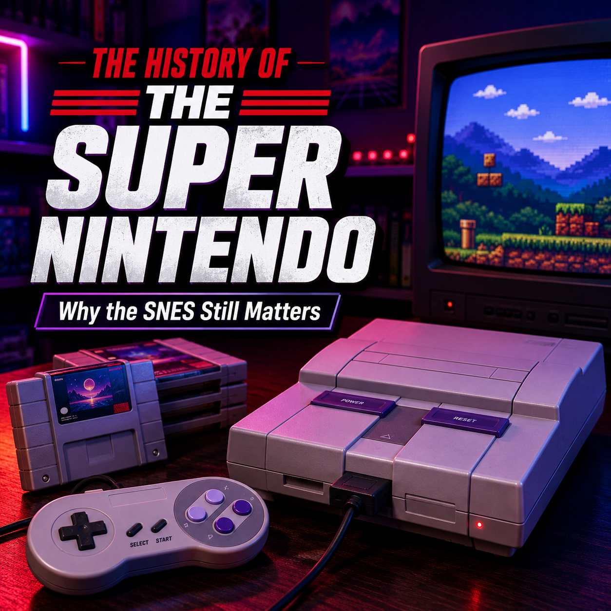 Press Start: A Journey Through the Super Nintendo Entertainment System's Past