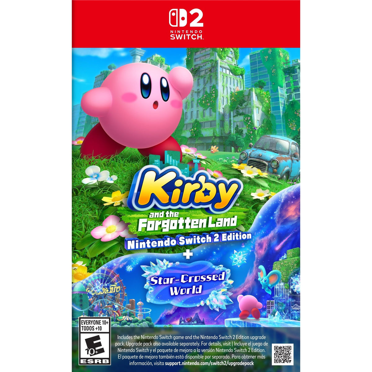 Switch 2 - Kirby and the Forgotten Land + Star-Crossed World (In Case)