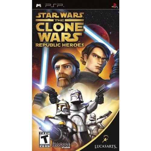 PSP - Star Wars The Clone Wars Republic Heroes (In Case)