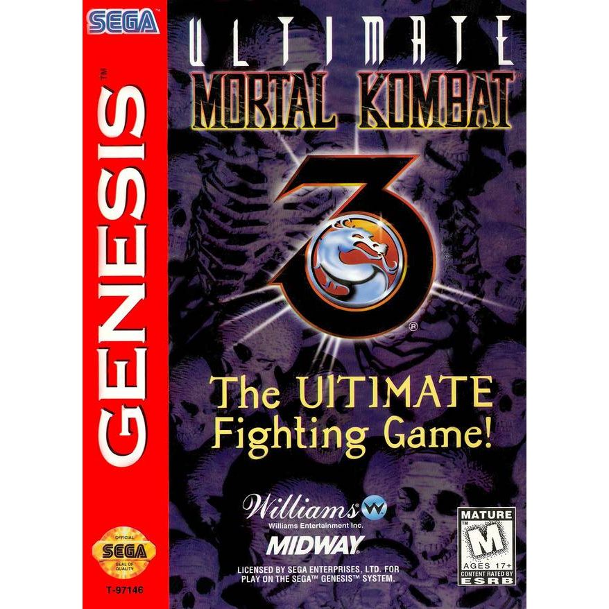 Genesis - Ultimate Mortal Kombat 3 (In Box / Worn Label)
