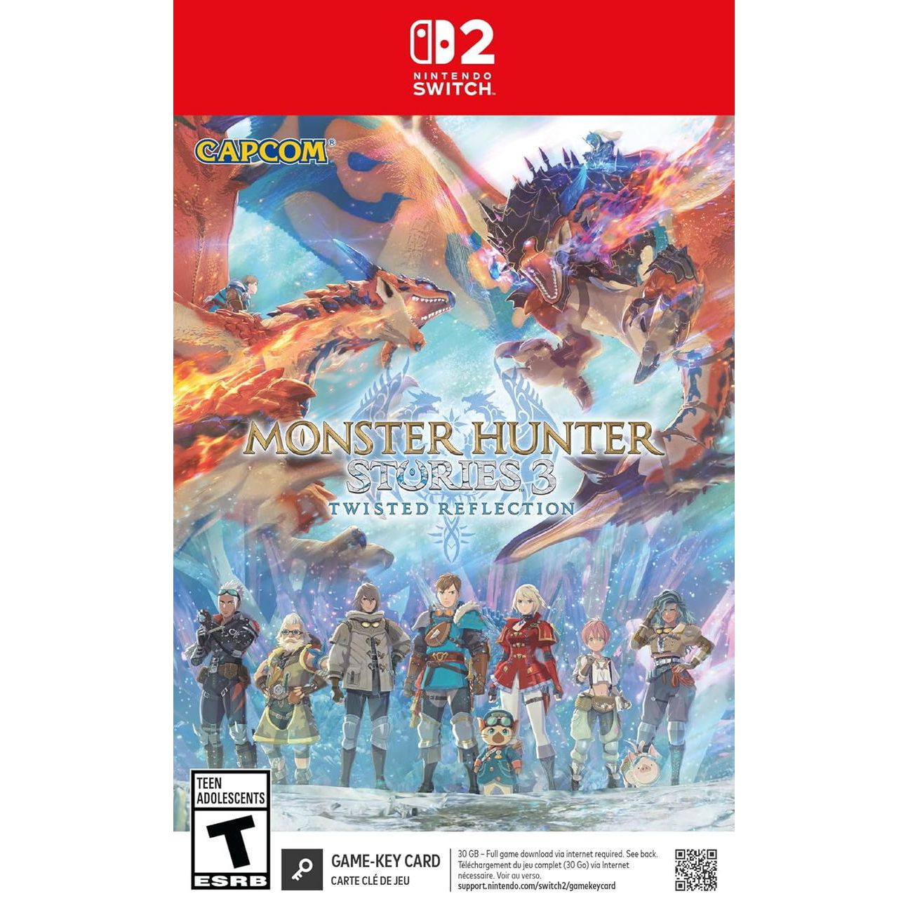 Switch 2 - Monster Hunter Stories 3 Twisted Reflection (In Case)