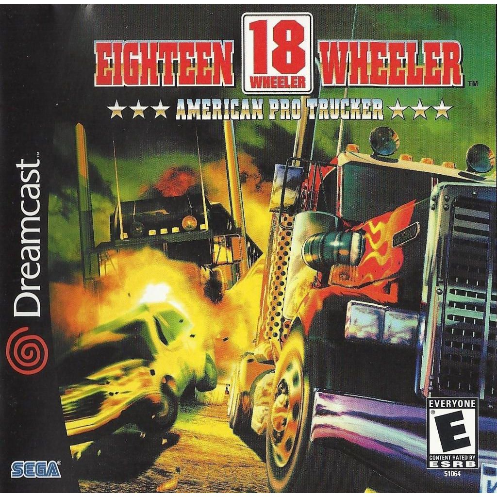 Dreamcast - Camionneur américain professionnel à 18 roues