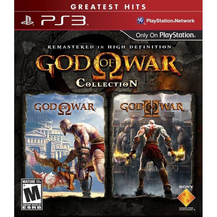 PS3 - God Of War Collection (couverture NA/jeu PAL)