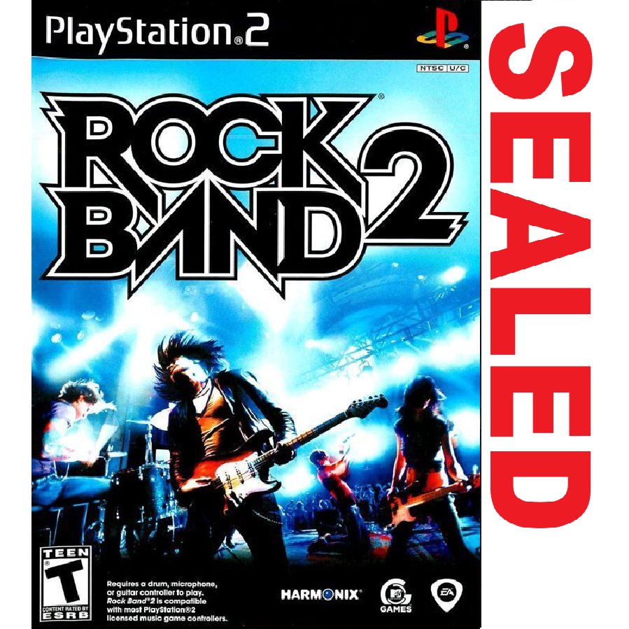 PS2 - Rock Band 2 (Sealed)