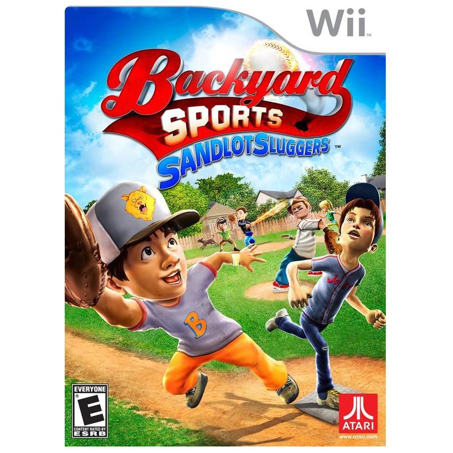 Wii - Backyard Spots Sandlot Sluggers