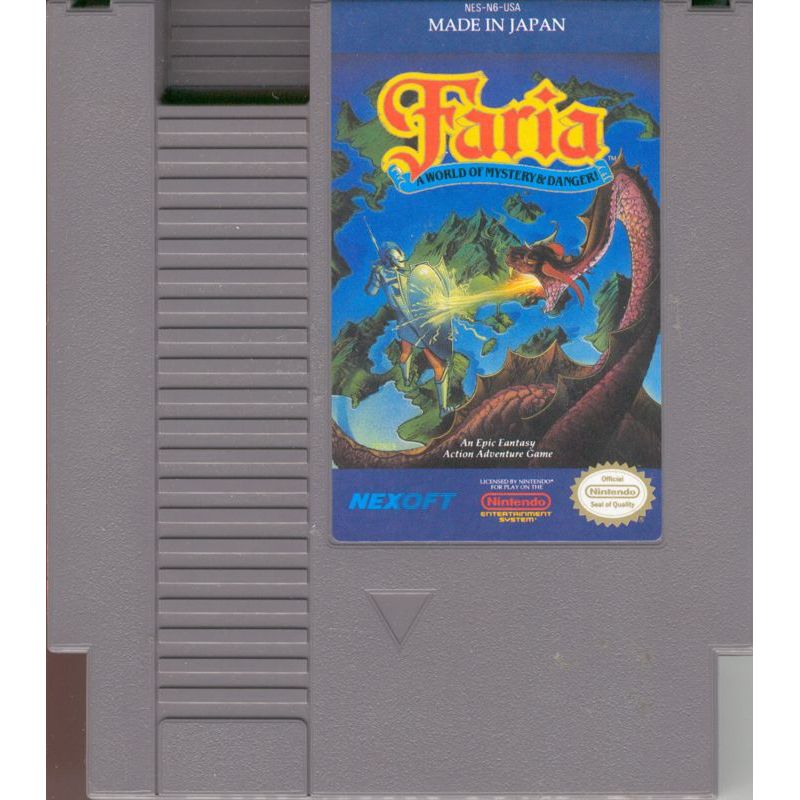 NES - Faria A World of Mystery & Danger! (Cartridge Only)