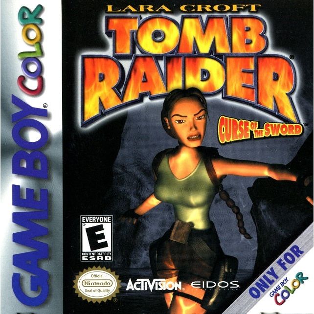 GBC - Lara Croft Tomb Raider Malédiction de l'épée (cartouche uniquement)
