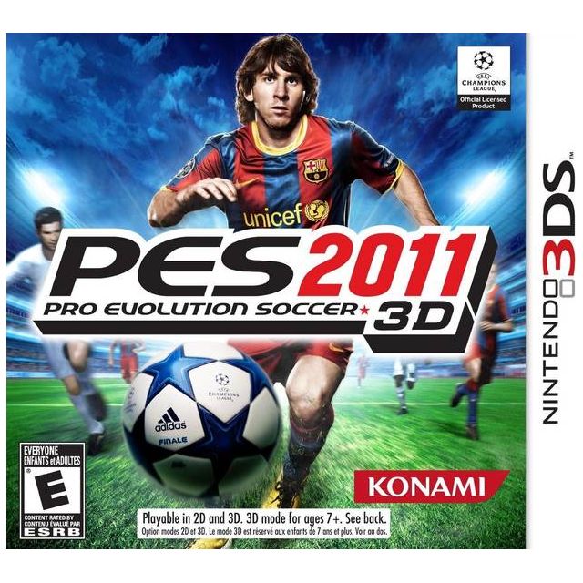 3DS - PES 2011 Pro Evolution Soccer 3D (En étui)