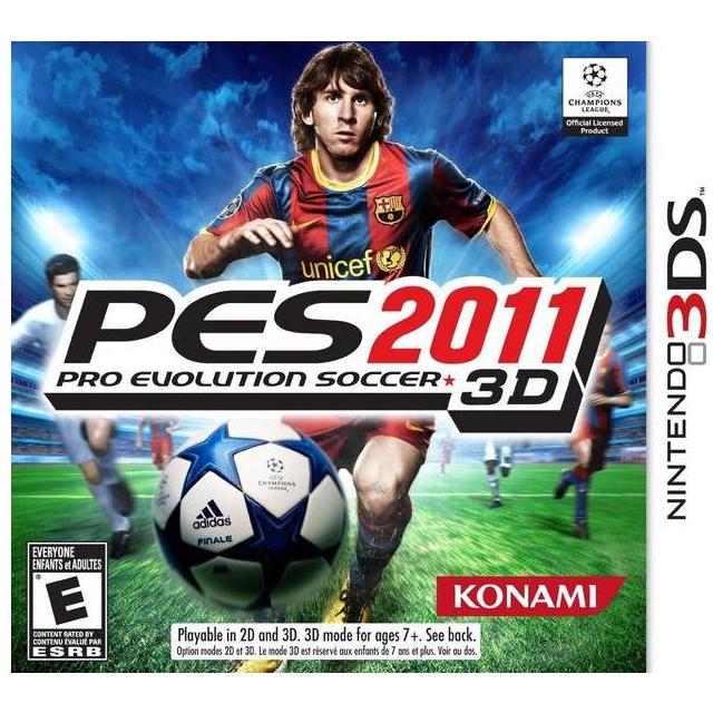 3DS - PES 2011 Pro Evolution Soccer 3D (En étui)