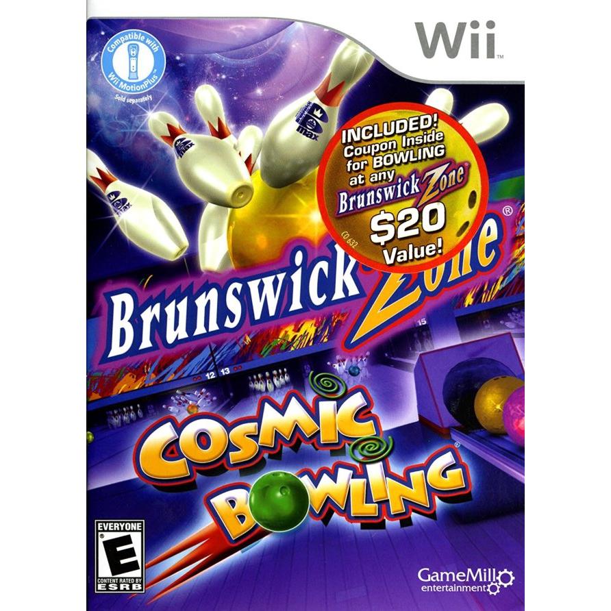 Wii - Brunswick Zone Cosmic Bowling