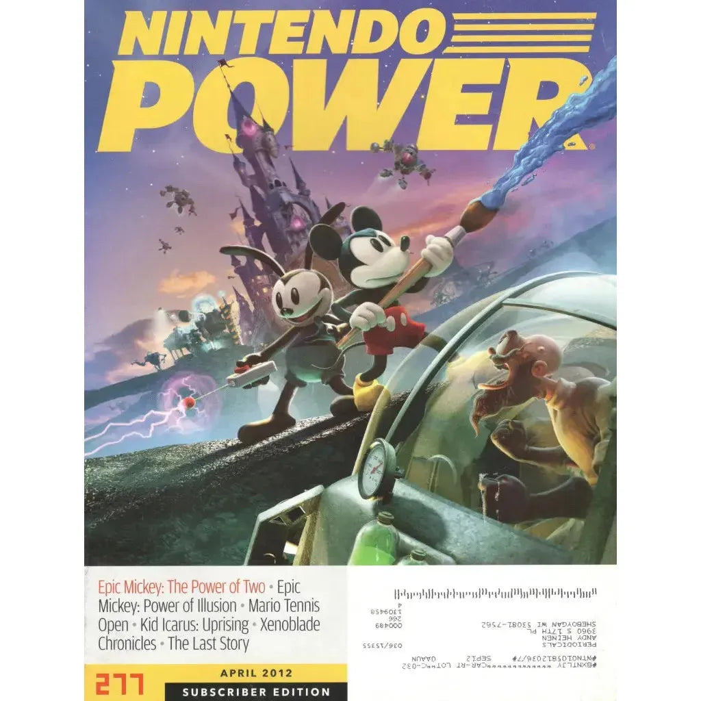 Nintendo Power Magazine (#277 Subscriber Edition) - Complete and/or Good Condition