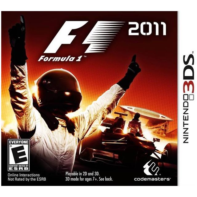 3DS - F1 2011 (In Case)