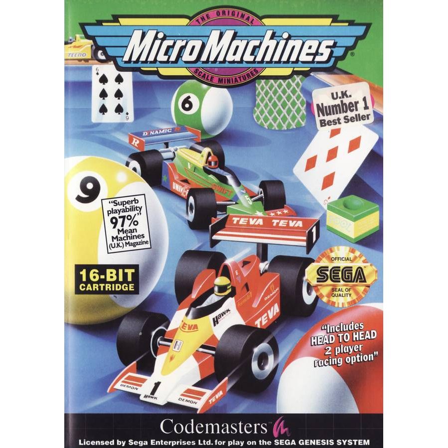 Genesis - Micro Machines (En Cas)