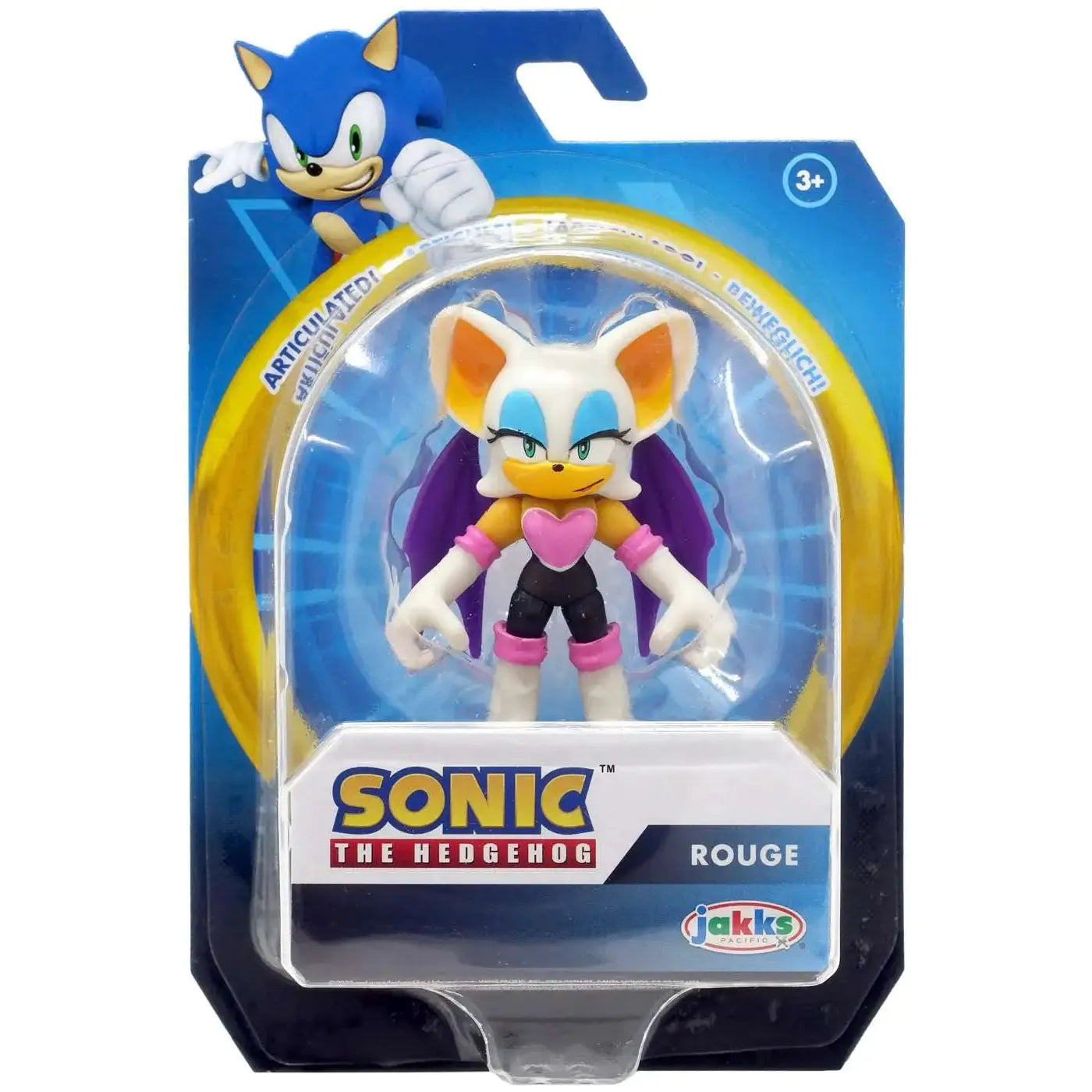 Mini figurine d'action Sonic the Hedgehog Rogue par Jakks