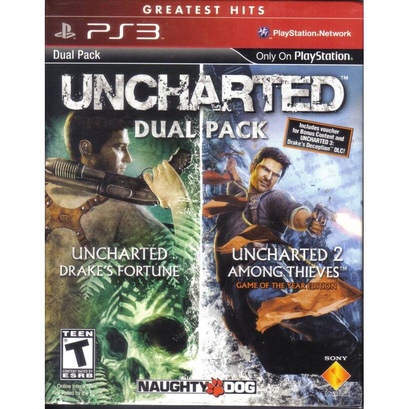 PS3 - Uncharted Double Pack (Greatest Hits)