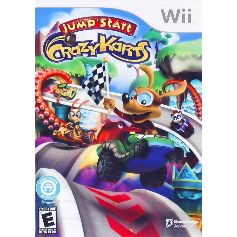 Wii - JumpStart Crazy Karts