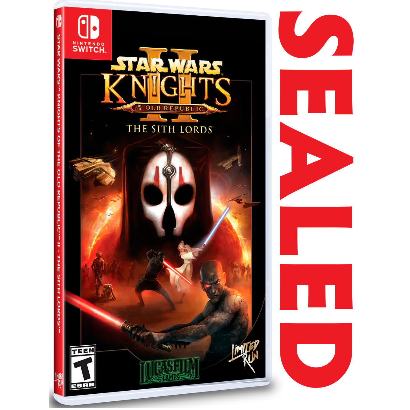 Switch - Star Wars Knights of the Old Republic II The Sith Lords (Sealed with Limited Run Card)