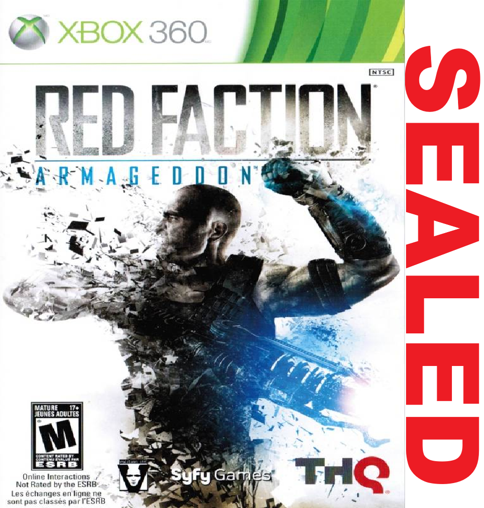 XBOX 360 - Red Faction Armageddon (Sealed)