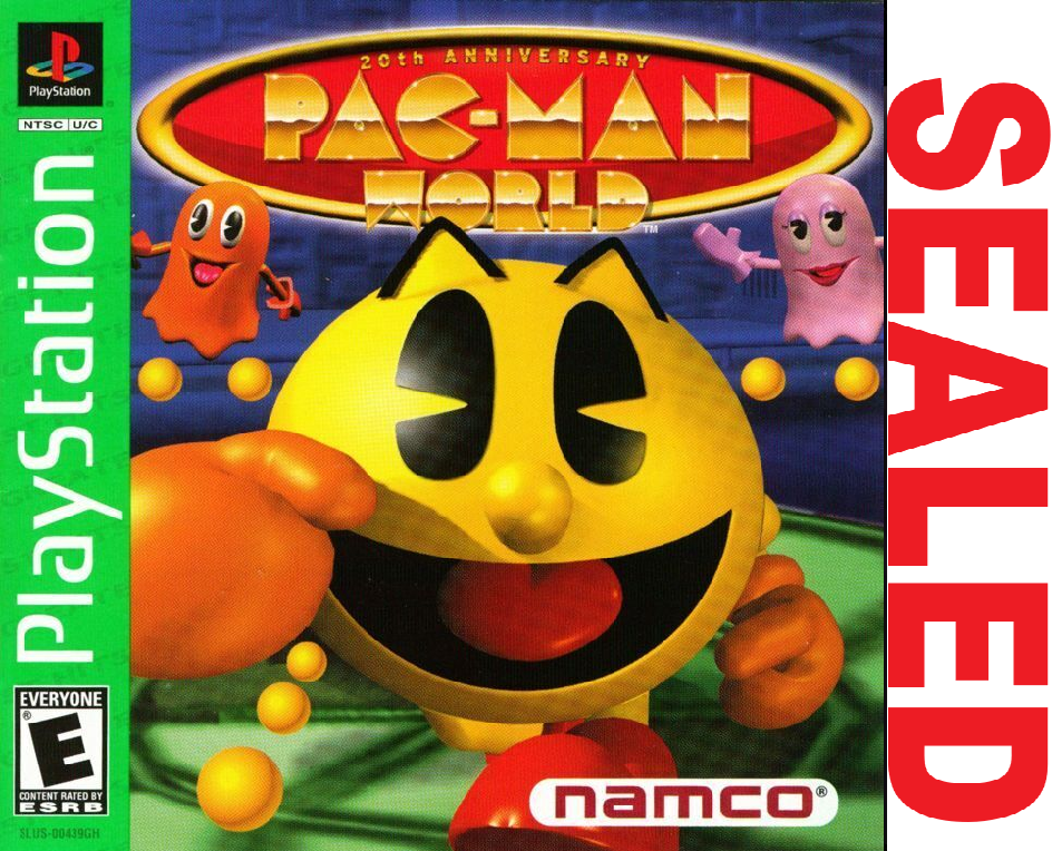 PS1 - Pac-Man World 20th Anniversary (Greatest Hits / Sealed)