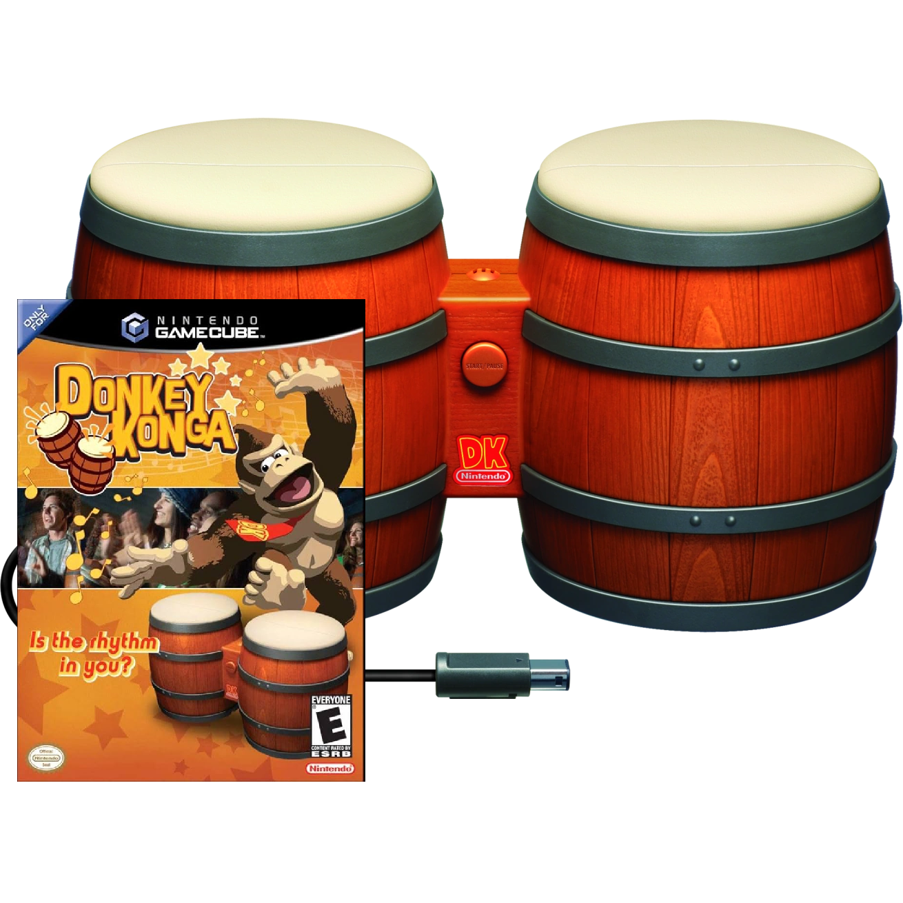 GameCube - Donkey Konga with Bongos