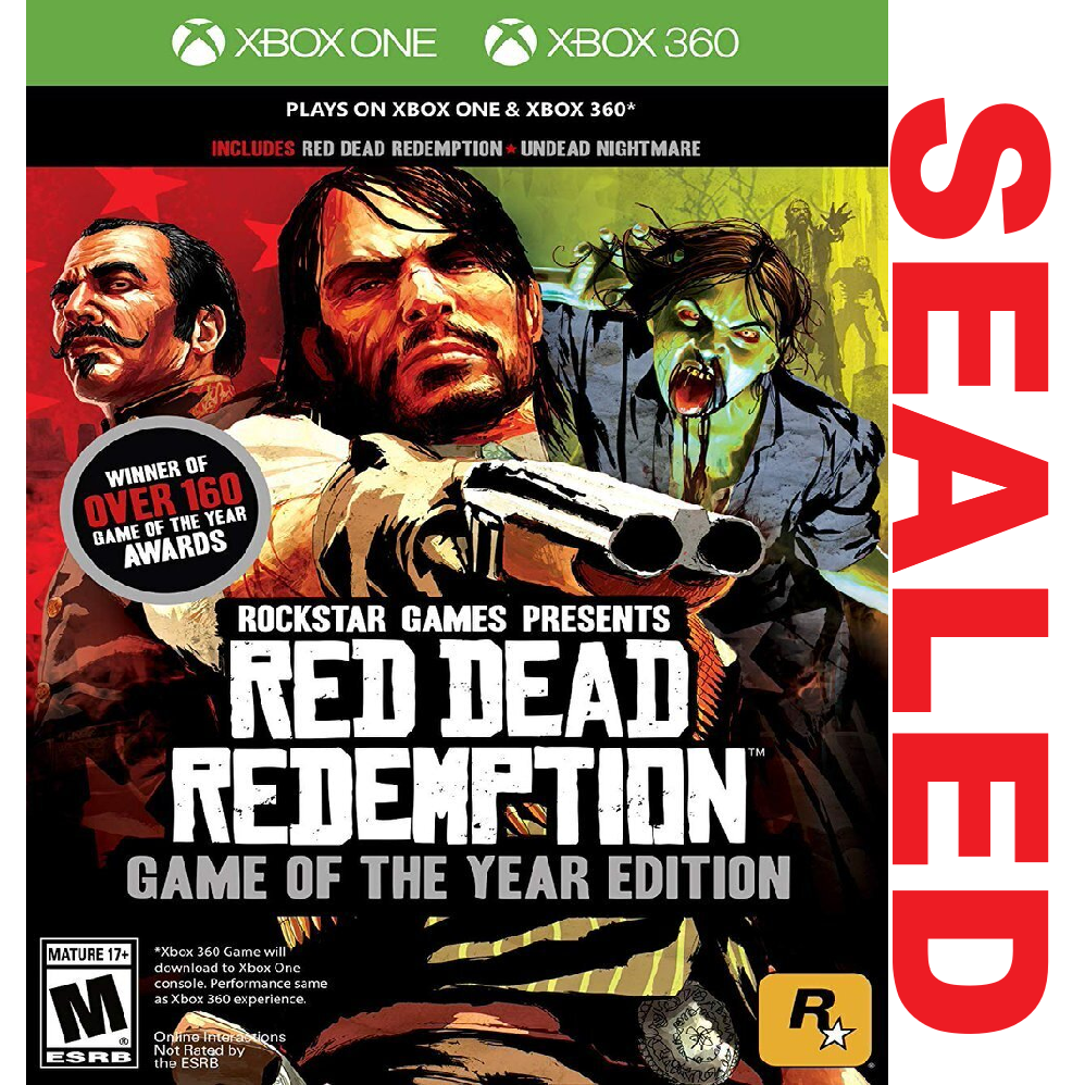 XBOX ONE - Red Dead Redemption Game of the Year (Sealed)