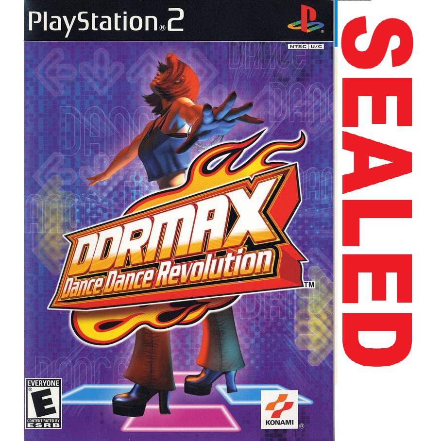 PS2 - DDRMAX Dance Dance Revolution (Sealed)