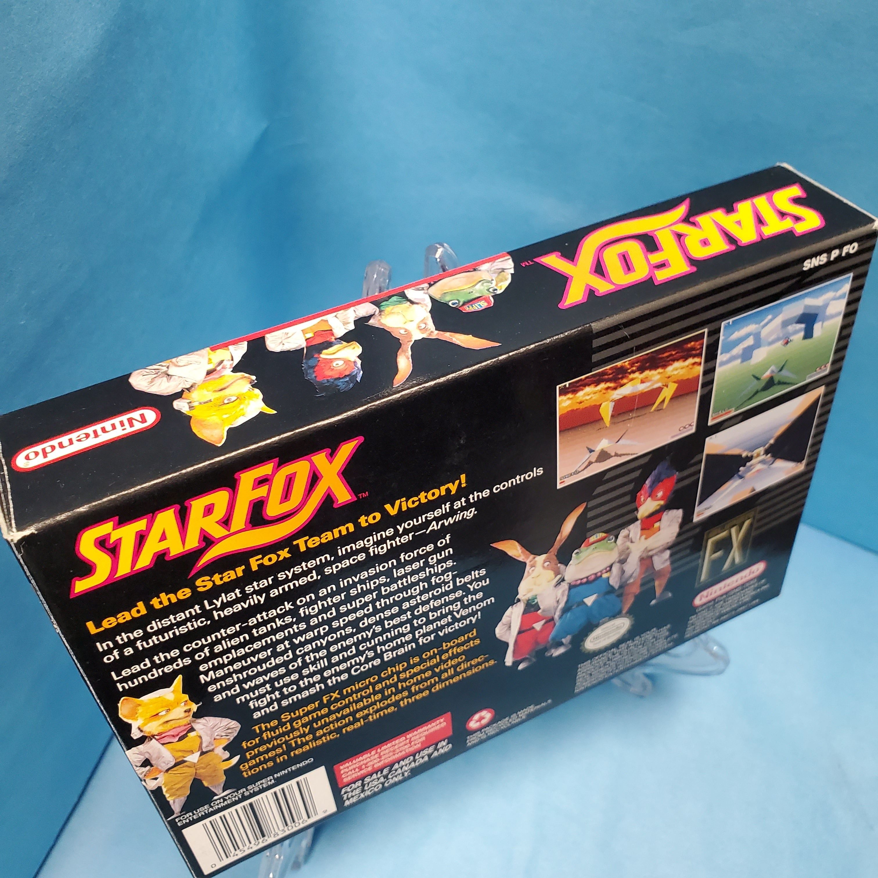 SNES - Star Fox (Complete in Box / A+ / With Manual)