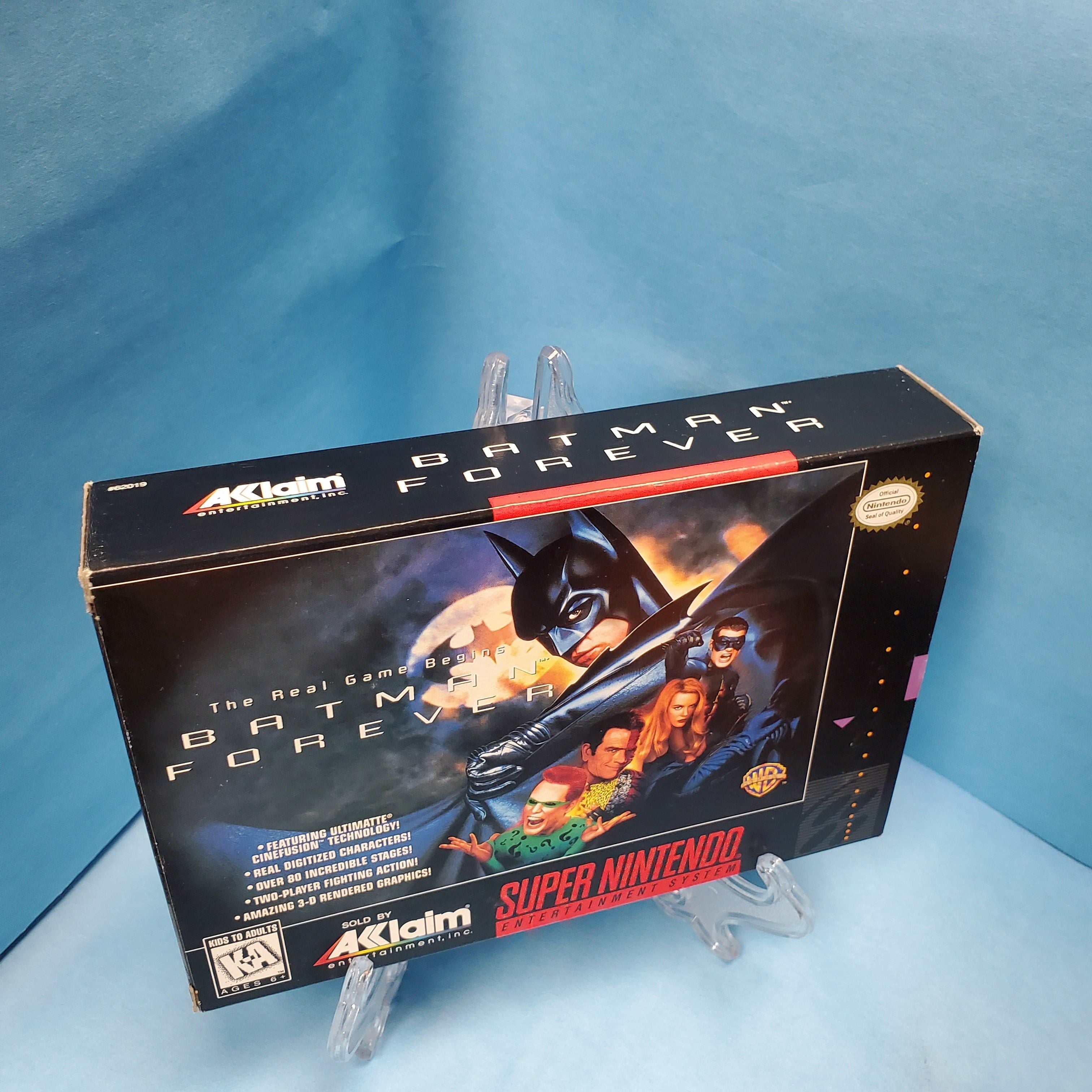 SNES - Batman Forever (Complet en Boite / A+ / Avec Manuel)