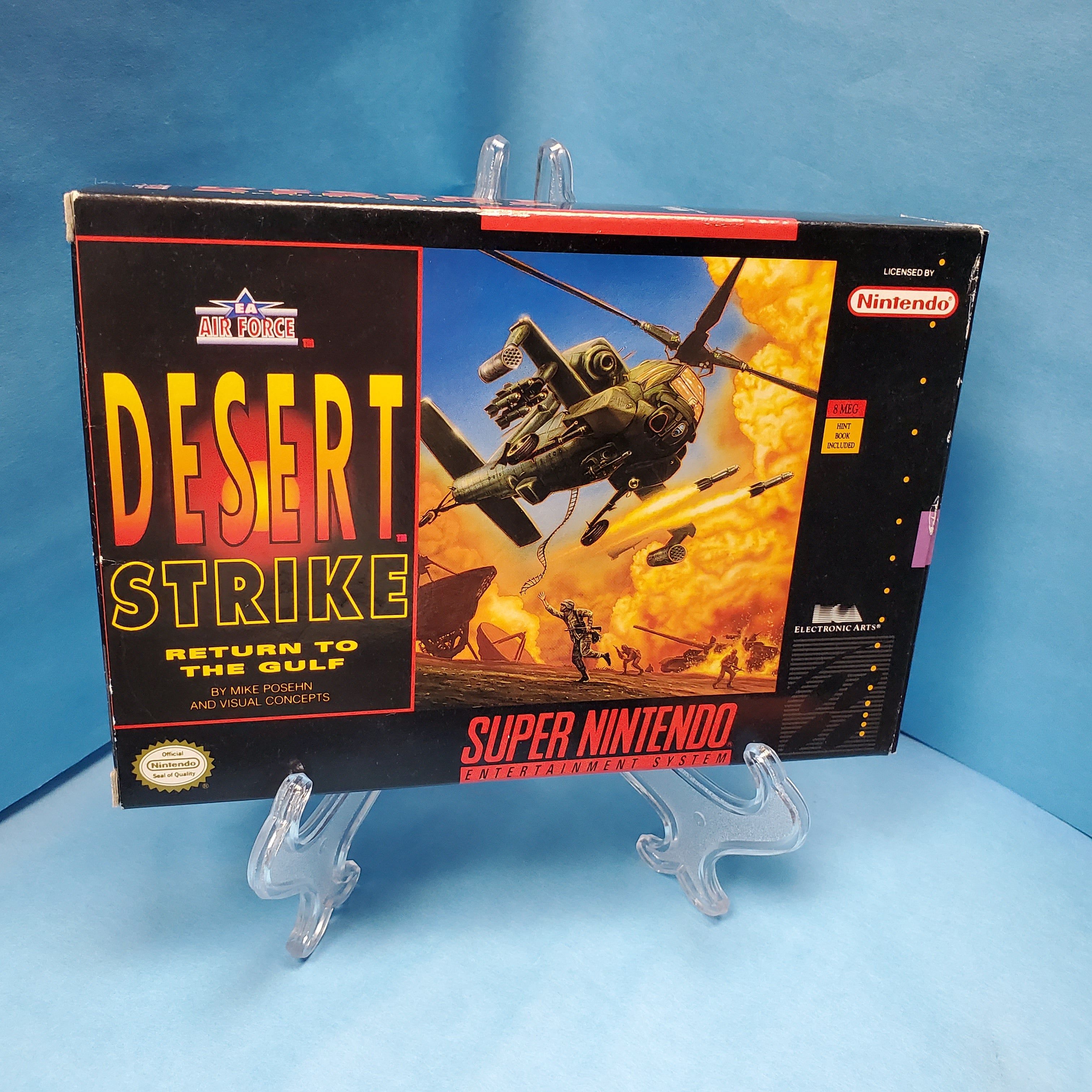 SNES - Desert Strike Return to the Gulf (Complet en Boite / A+ / Avec Manuel)