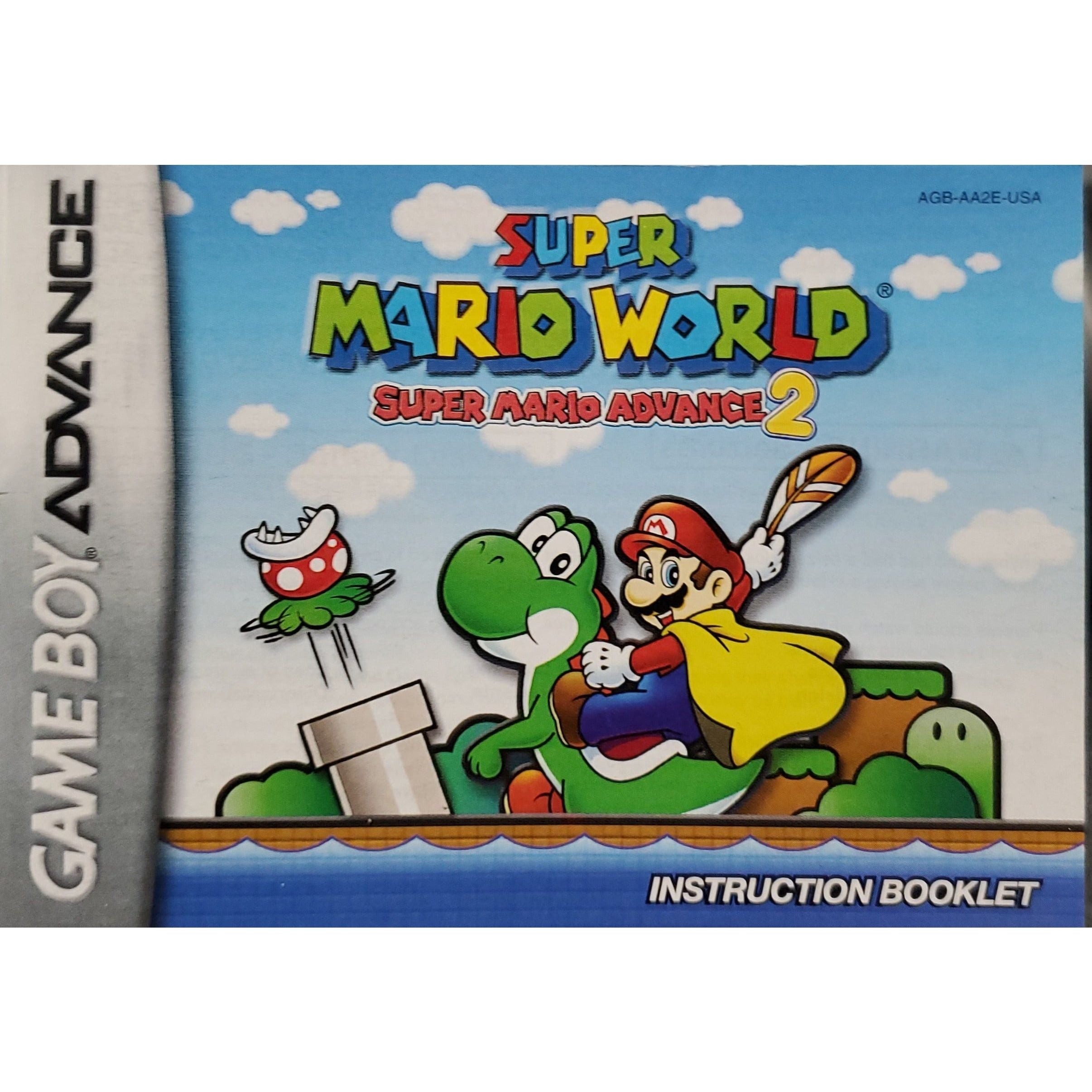 GBA - Super Mario Advance 2 Super Mario World (Manual)