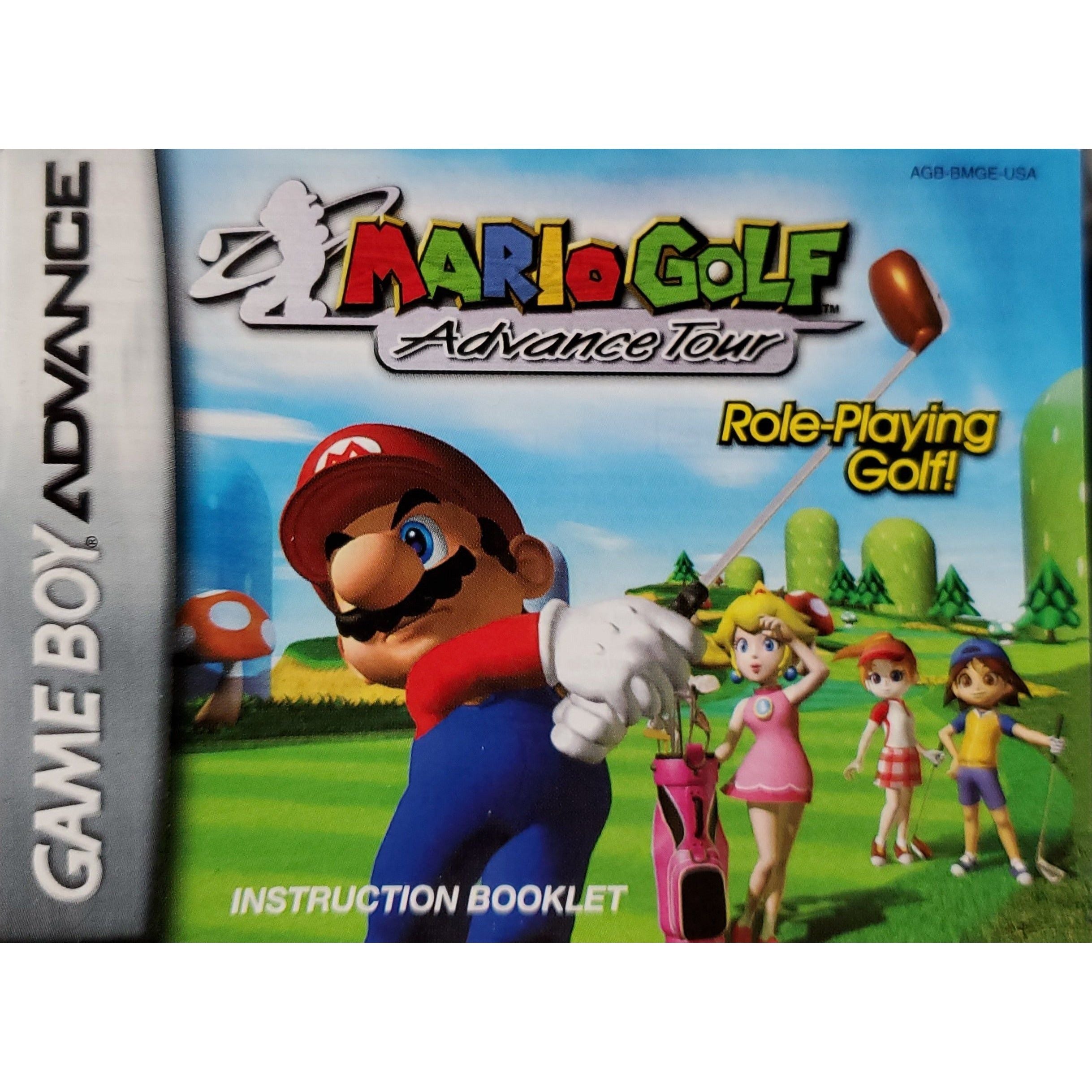 GBA - Mario Golf Advance Tour (Manual)