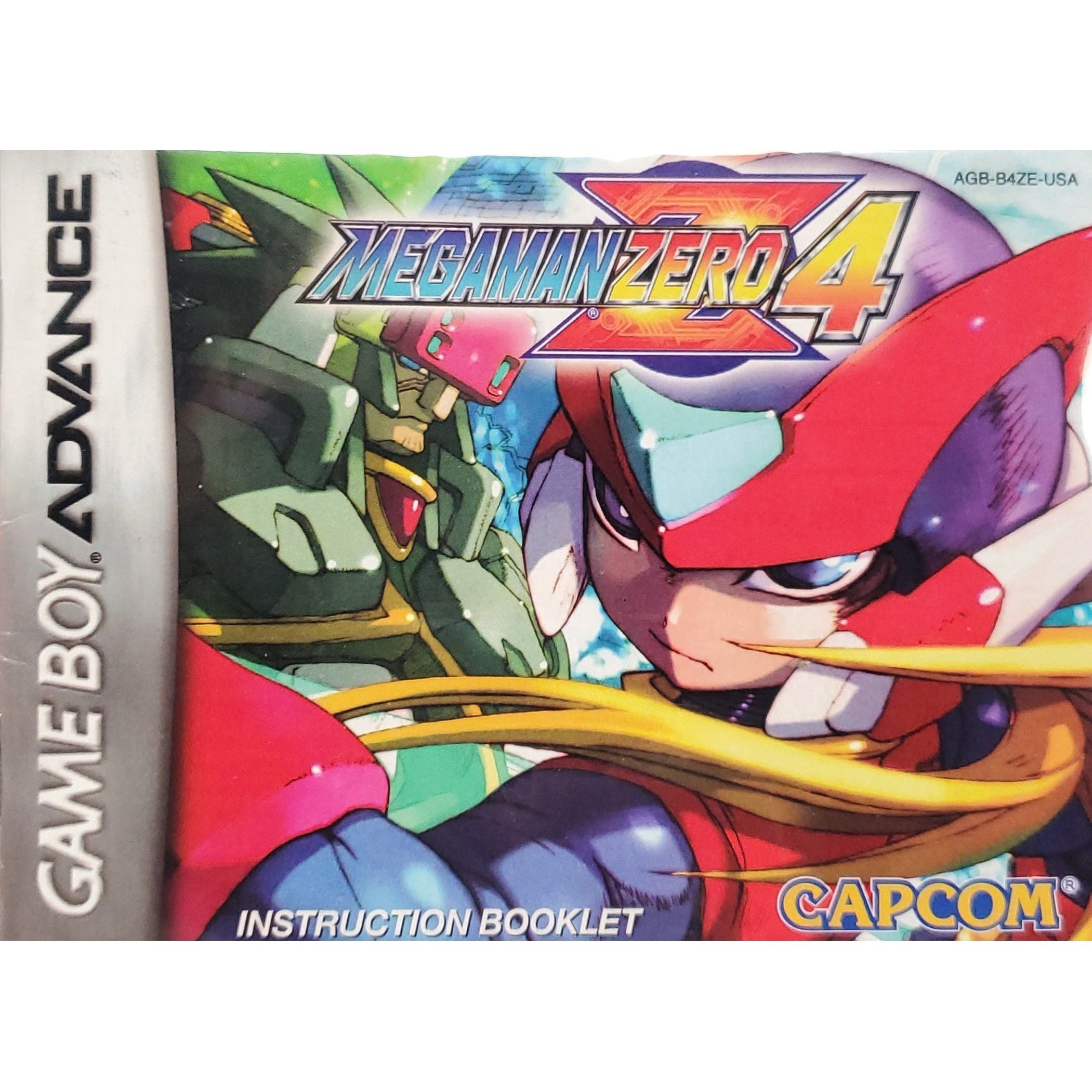 GBA - Mega Man Zero 4 (Manual)