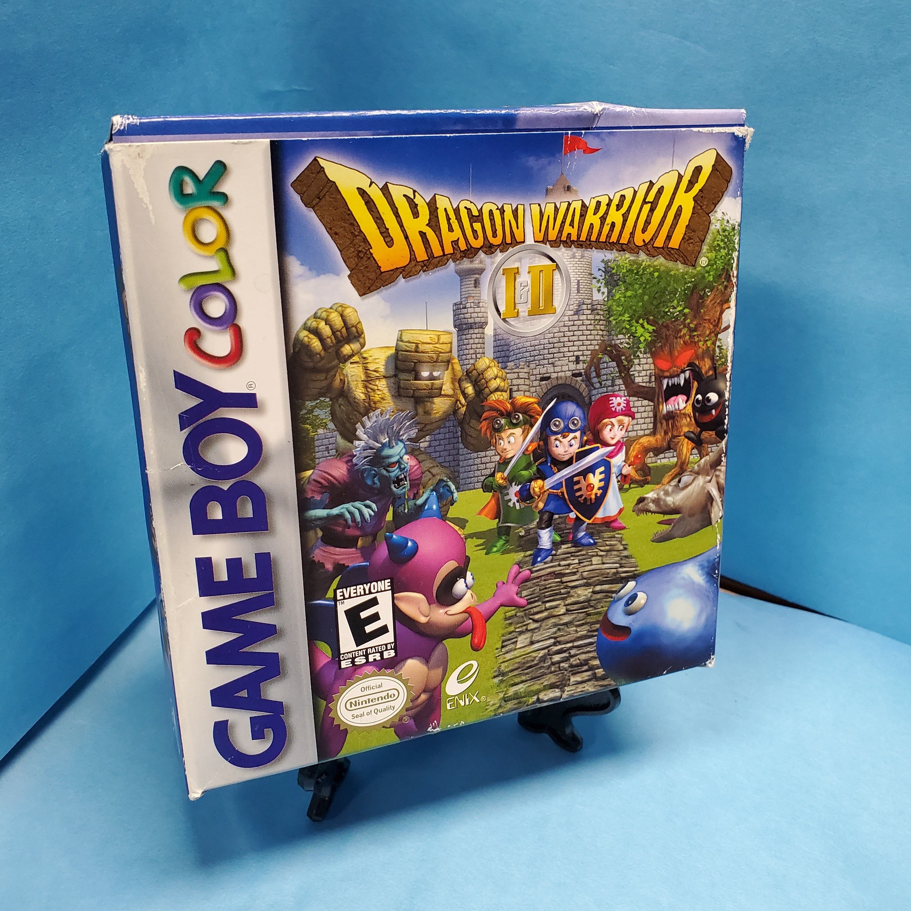 GBC - Dragon Warrior 1 & 2 (Complete in Box / A- / With Manual)