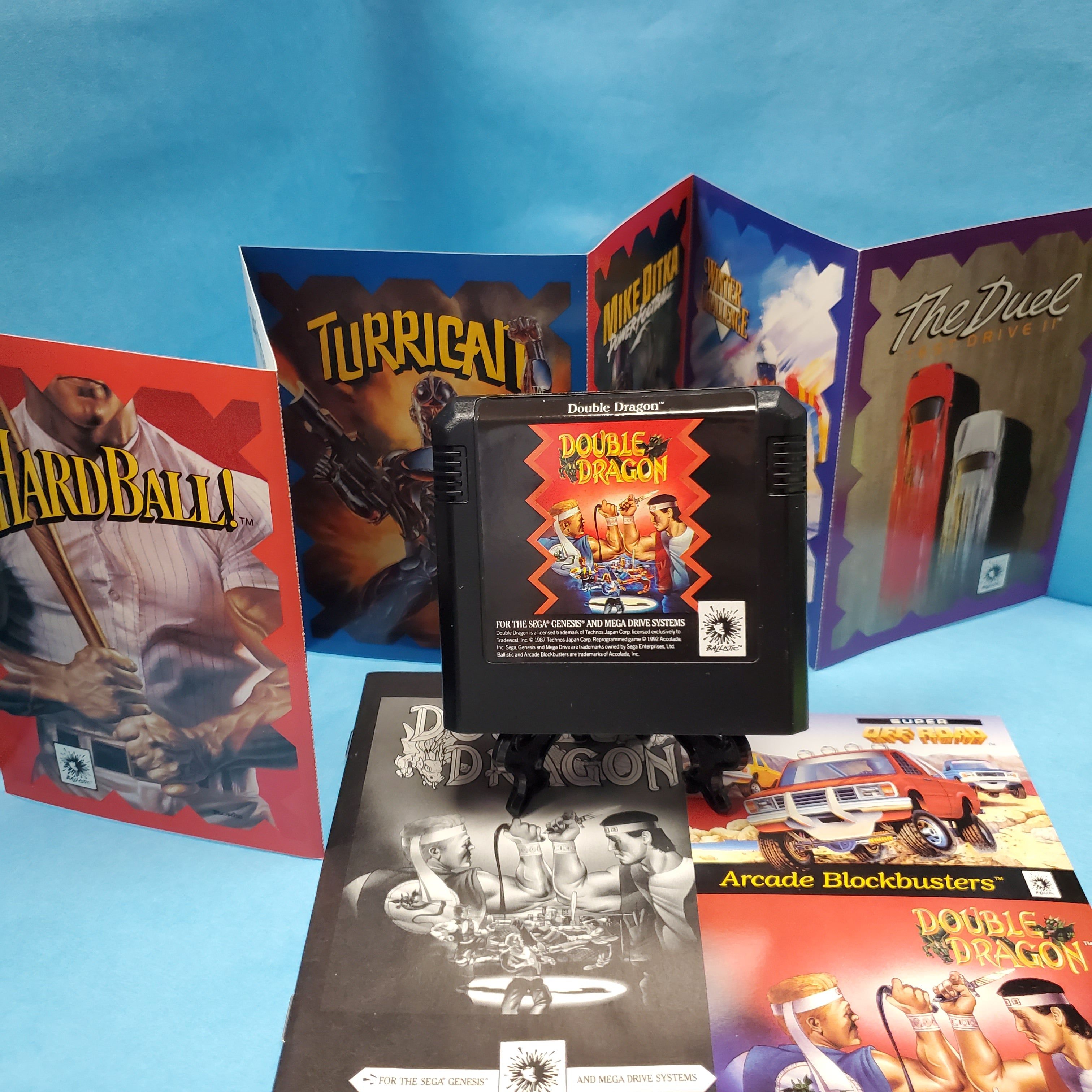 Genesis - Double Dragon (In Box / With Manual)