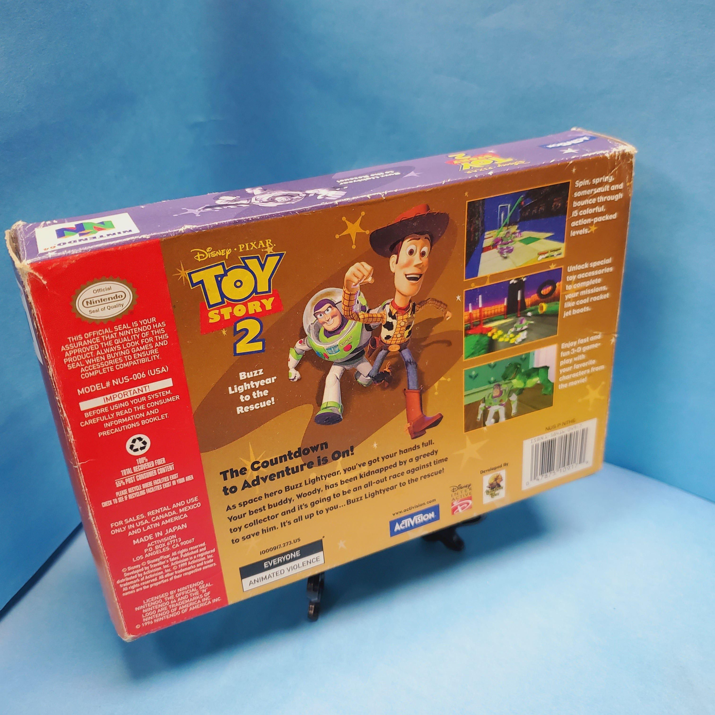 N64 - Toy Story 2 (Complet en Boite / B+ / Avec Manuel)