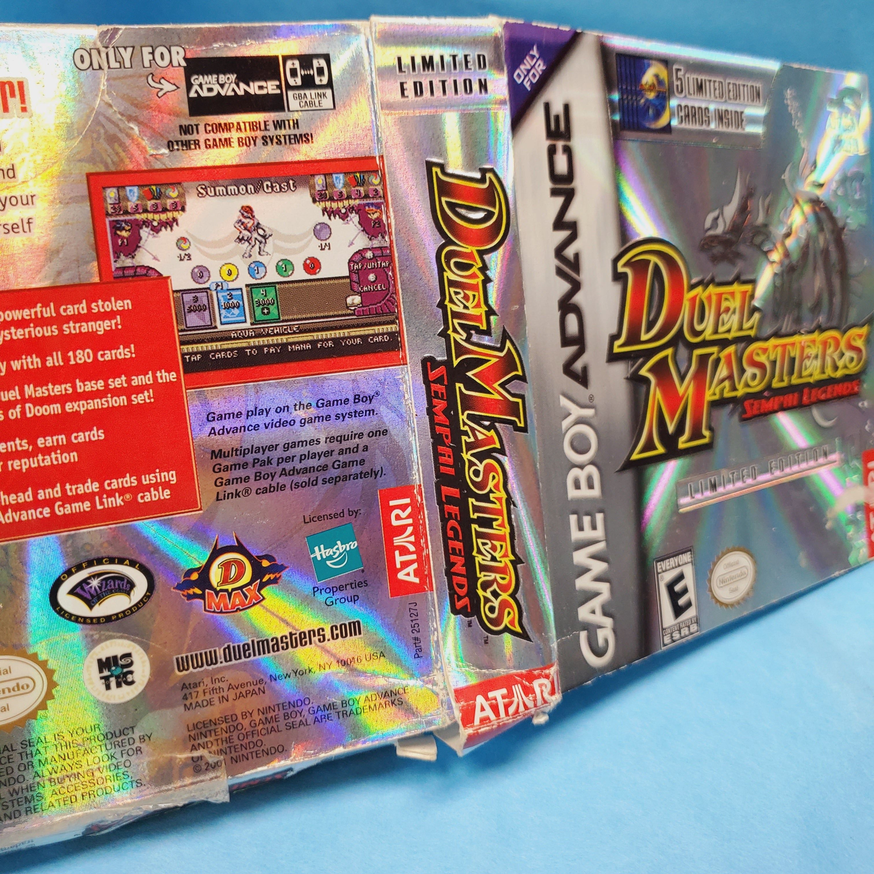 GBA - Duel Masters Sempai Legends Limited Edition (Complete in Box / C / With Manual)