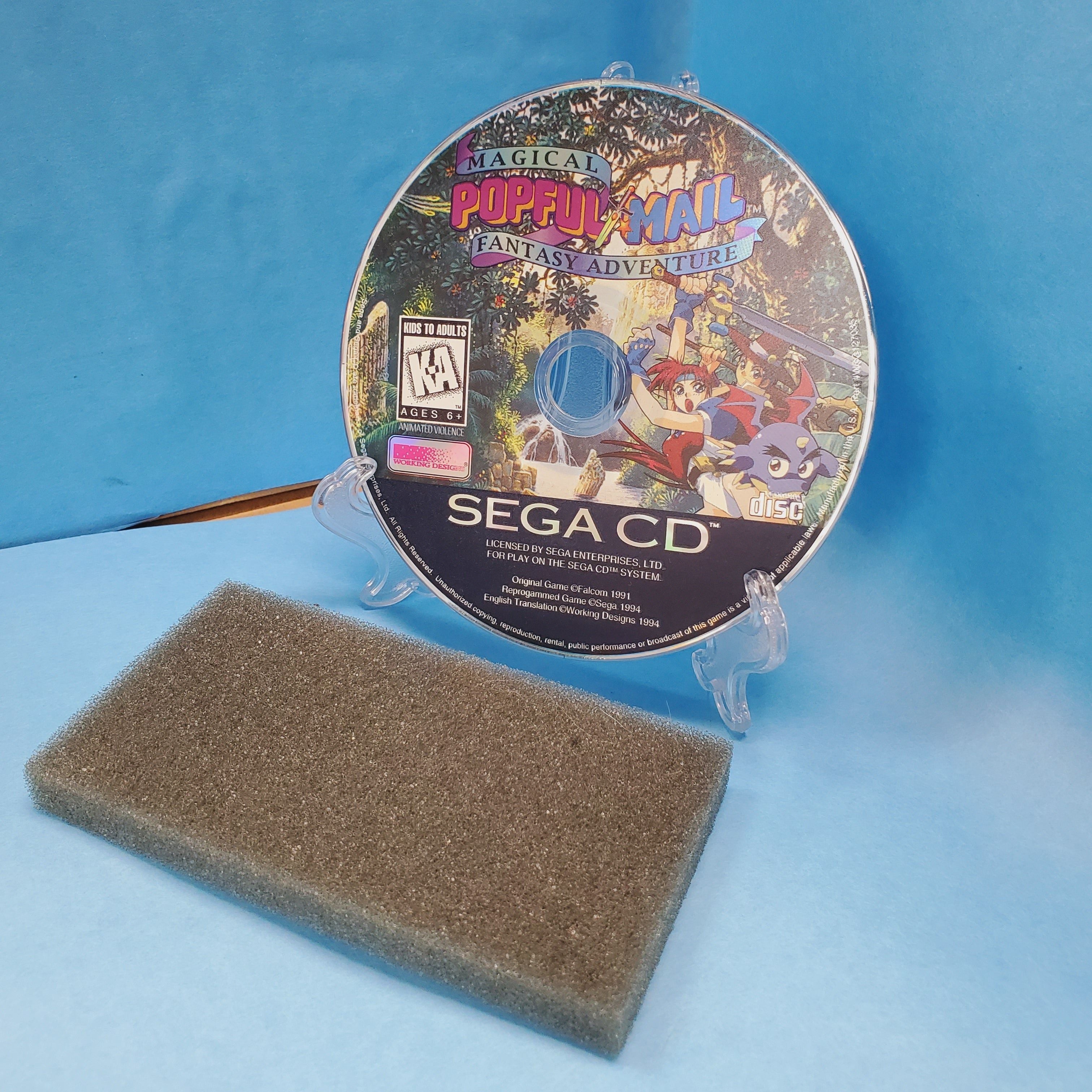 Magical Popful Mail – Sega Mega-CD NTSC-USA (Complet, Bon État) Action-RPG
