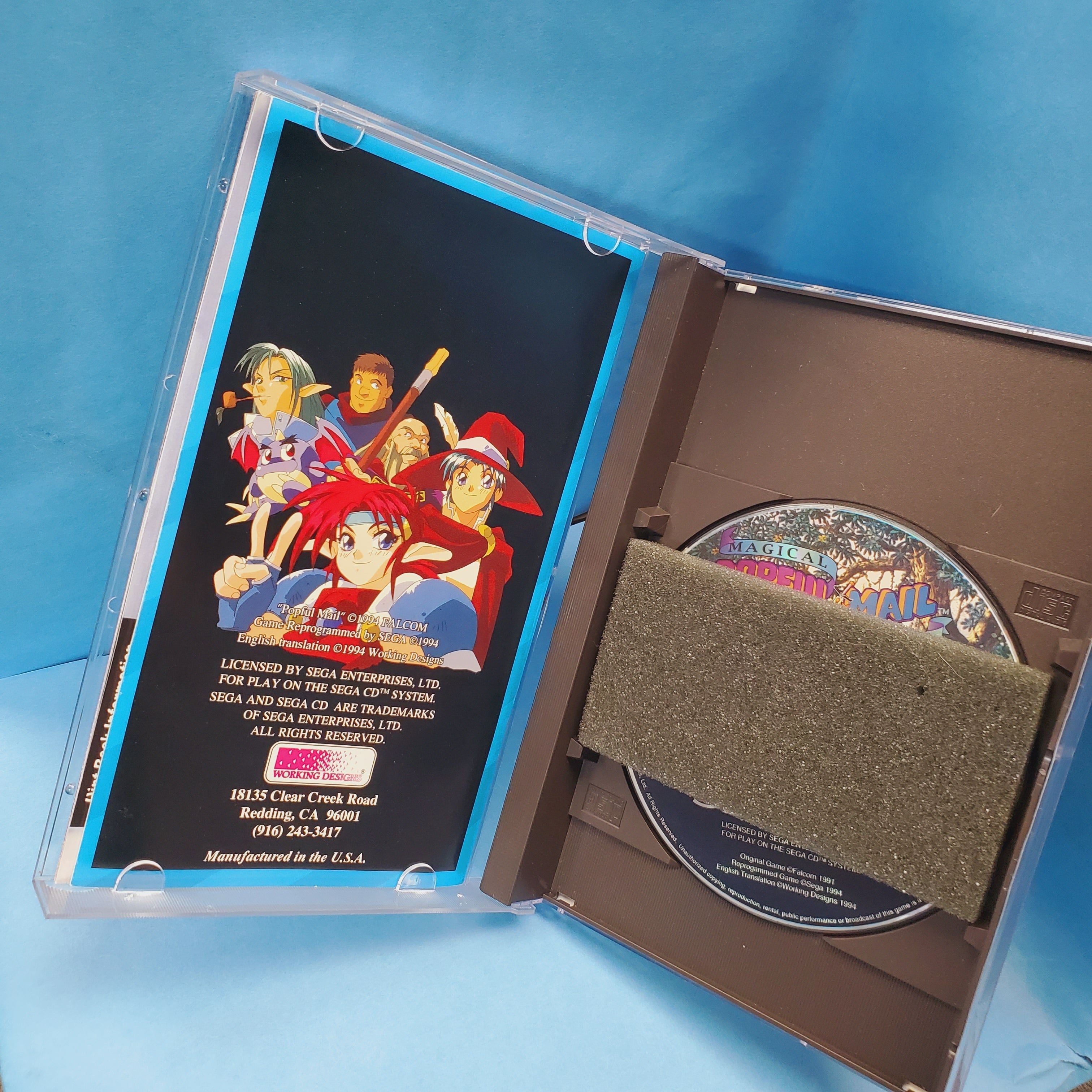 Sega CD - Popful Mail Magical Fantasy Adventure (complet)