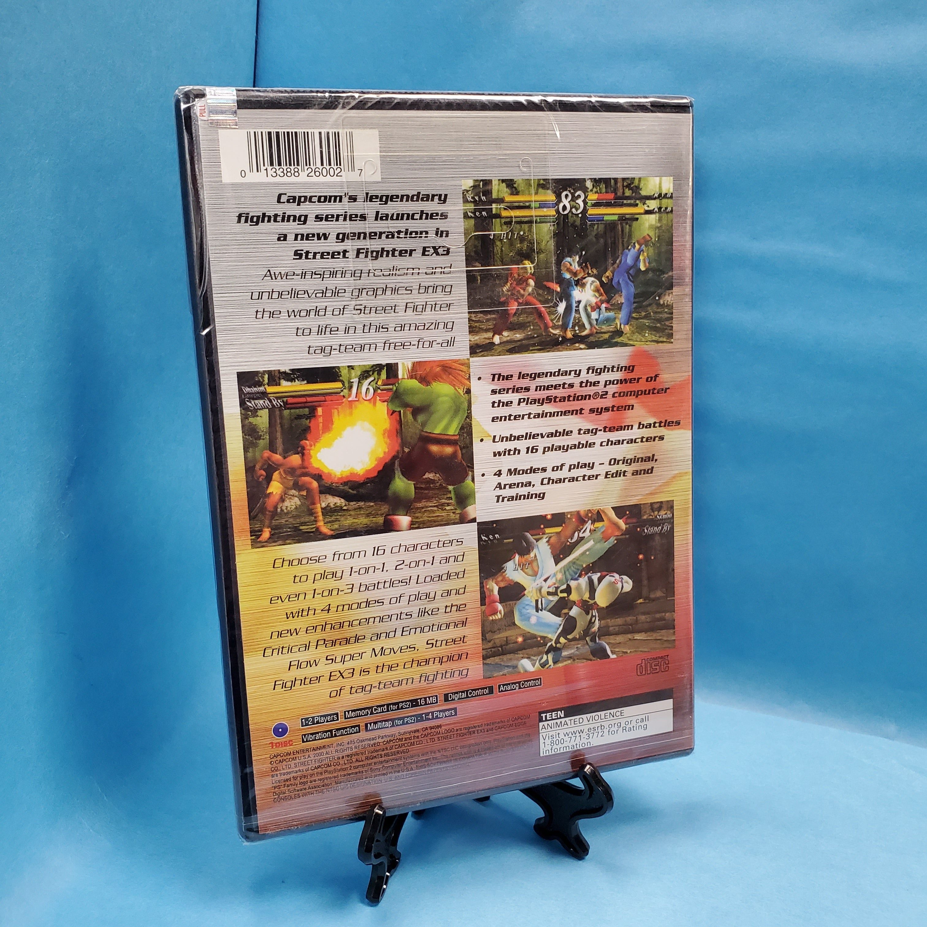 PS2 - Street Fighter EX3 (Sealed)