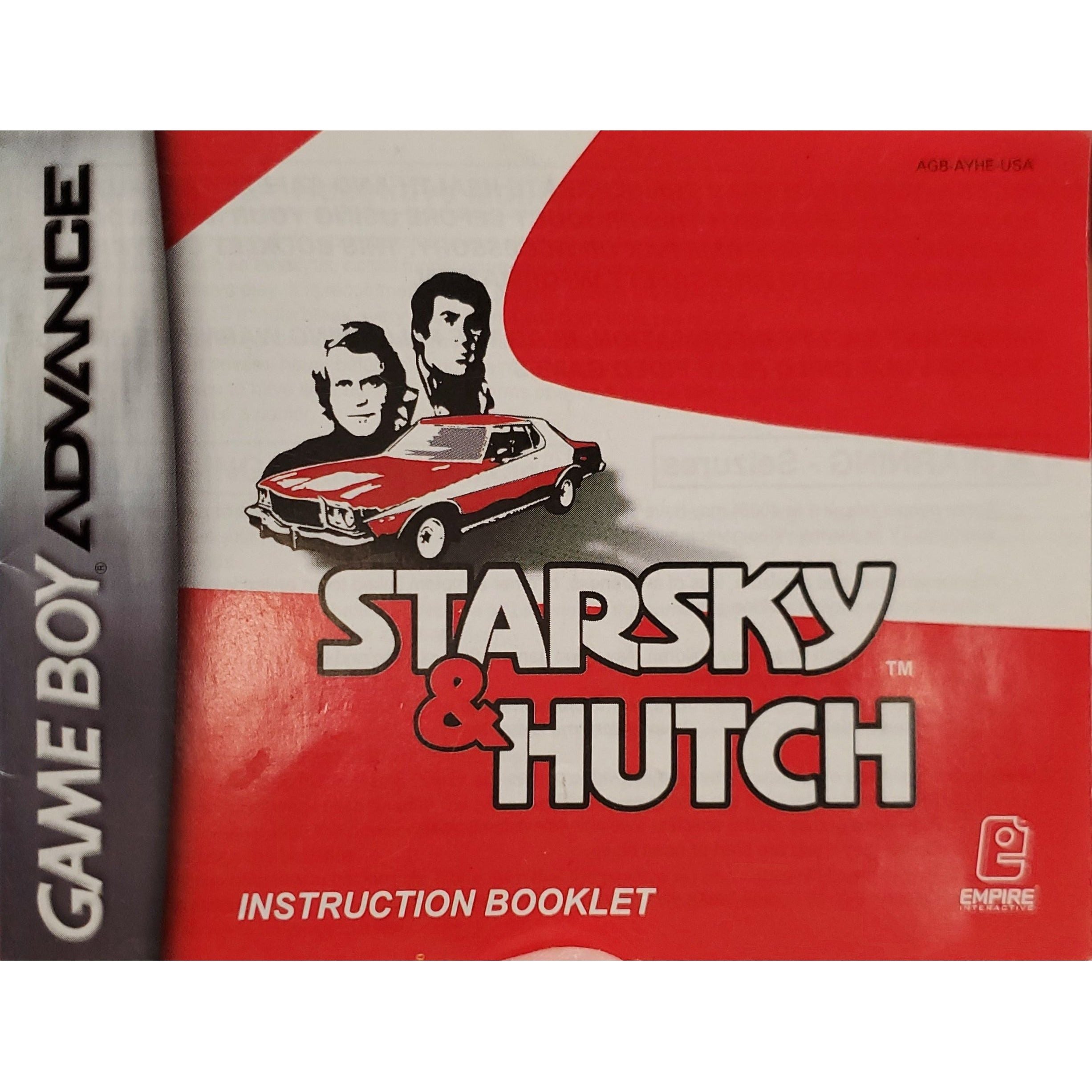 GBA - Starsky & Hutch (Manual)