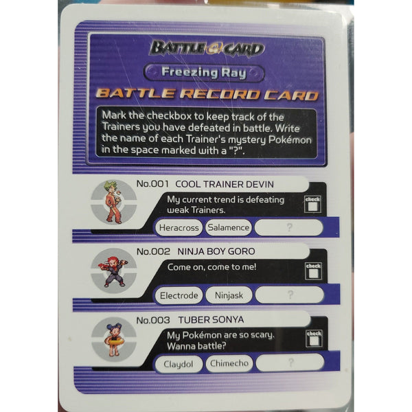 pokemon battle e cards e-Reader - Pokemon Battle Card