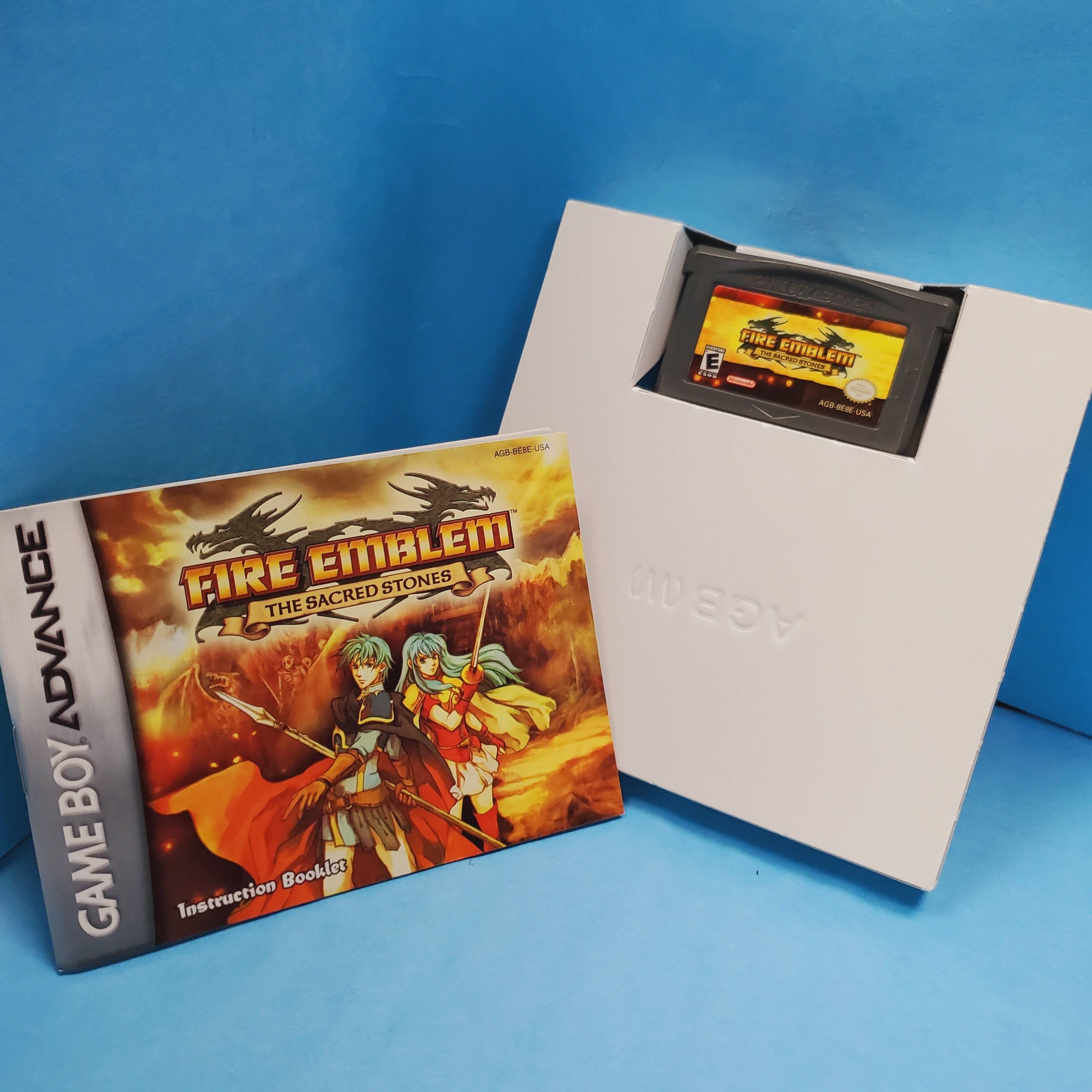 GBA - Fire Emblem the Sacred Stones (Complete in Box / A+ / With Manual)