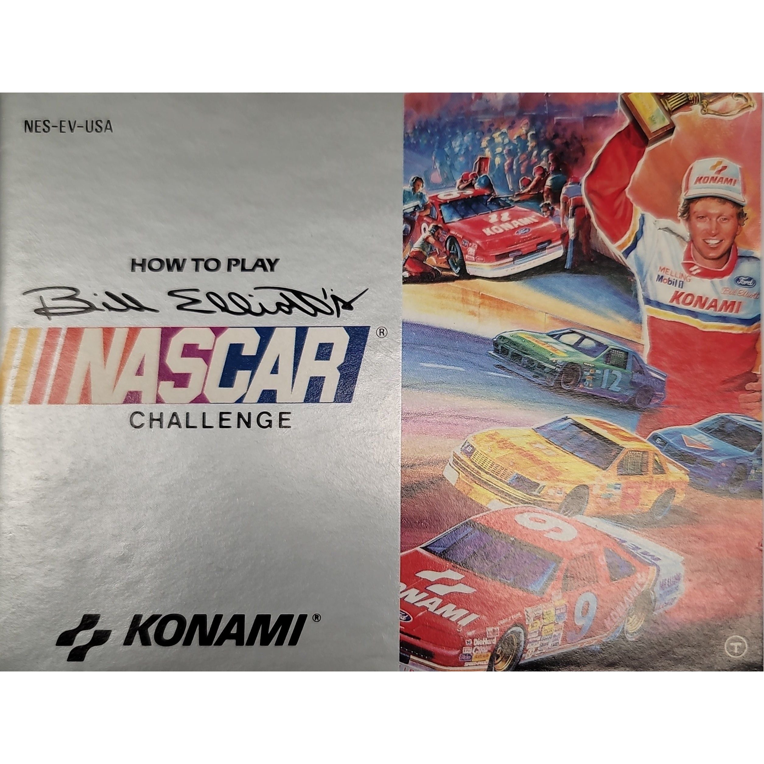 NES - Bill Elliott's NASCAR Challenge (Manual)