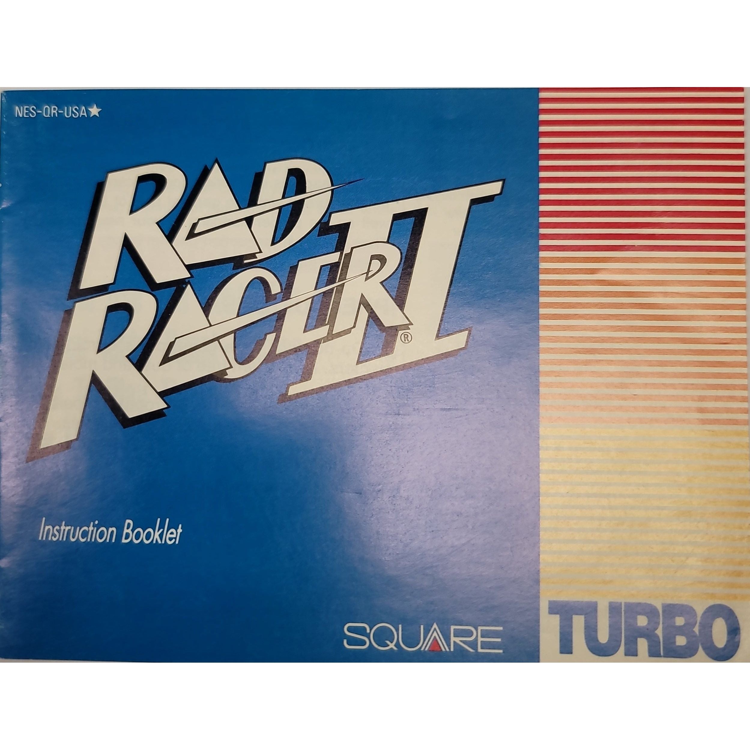 NES - Rad Racer II (Manual)