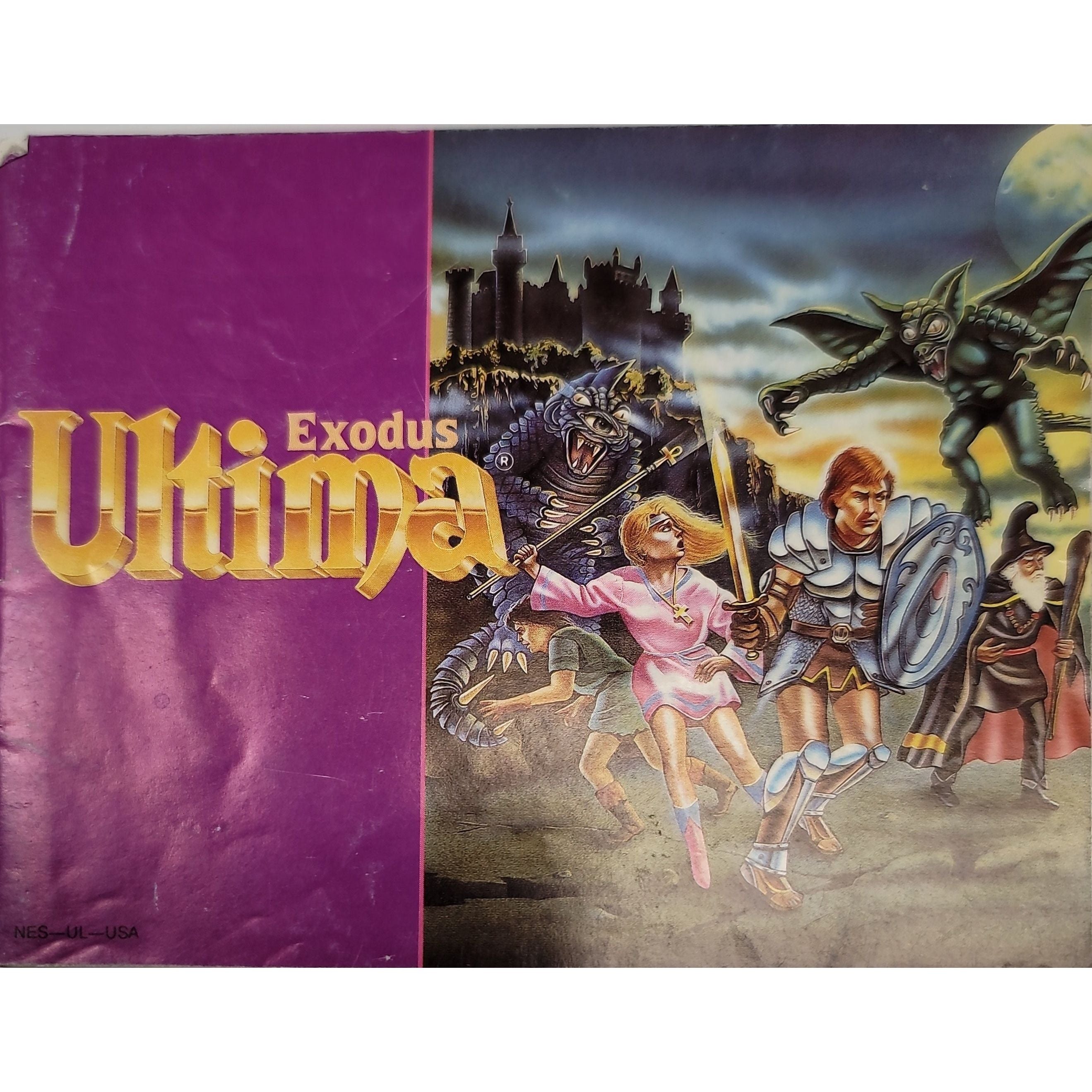 NES - Exodus Ultima (Manual)