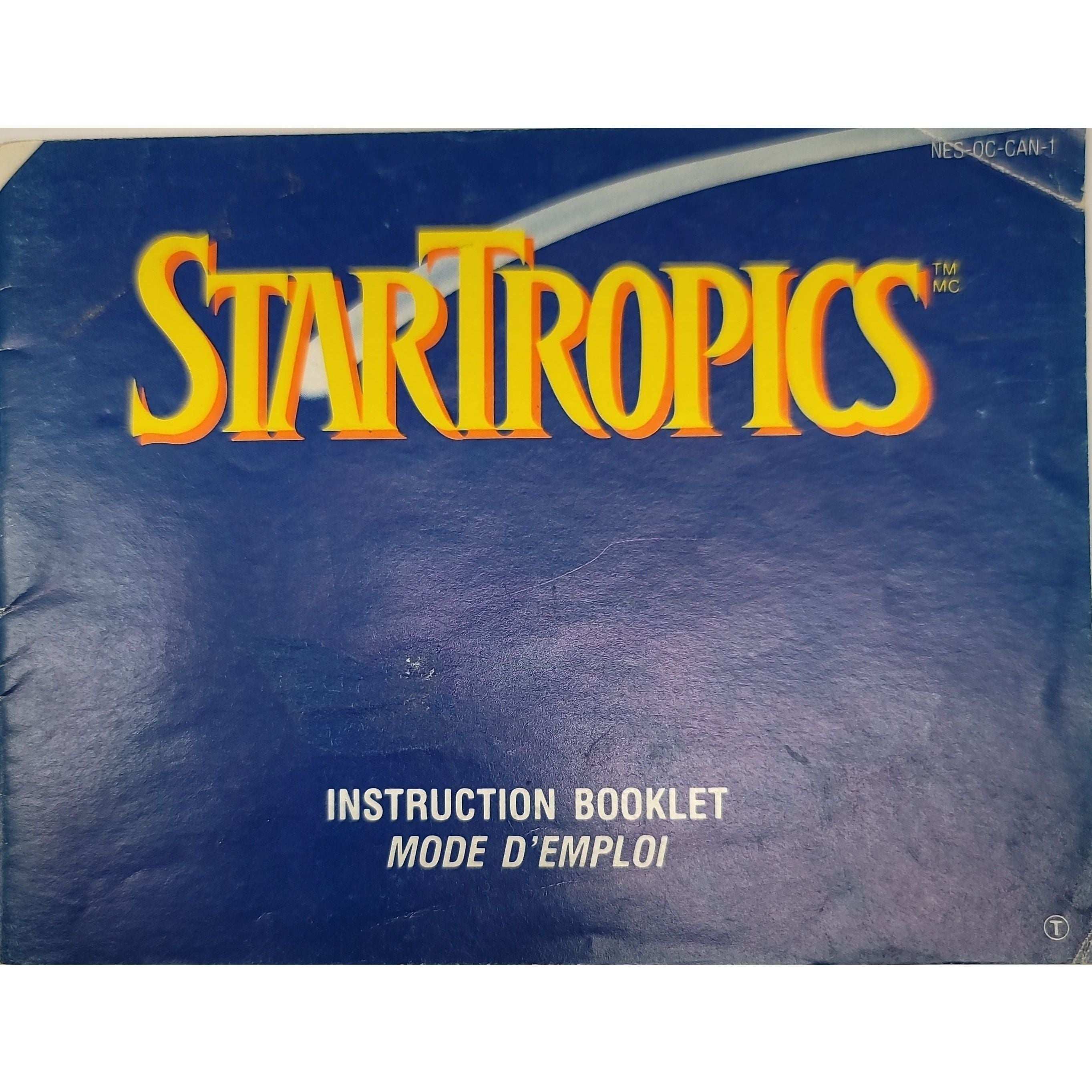 NES - Star Tropiques (Manuel)