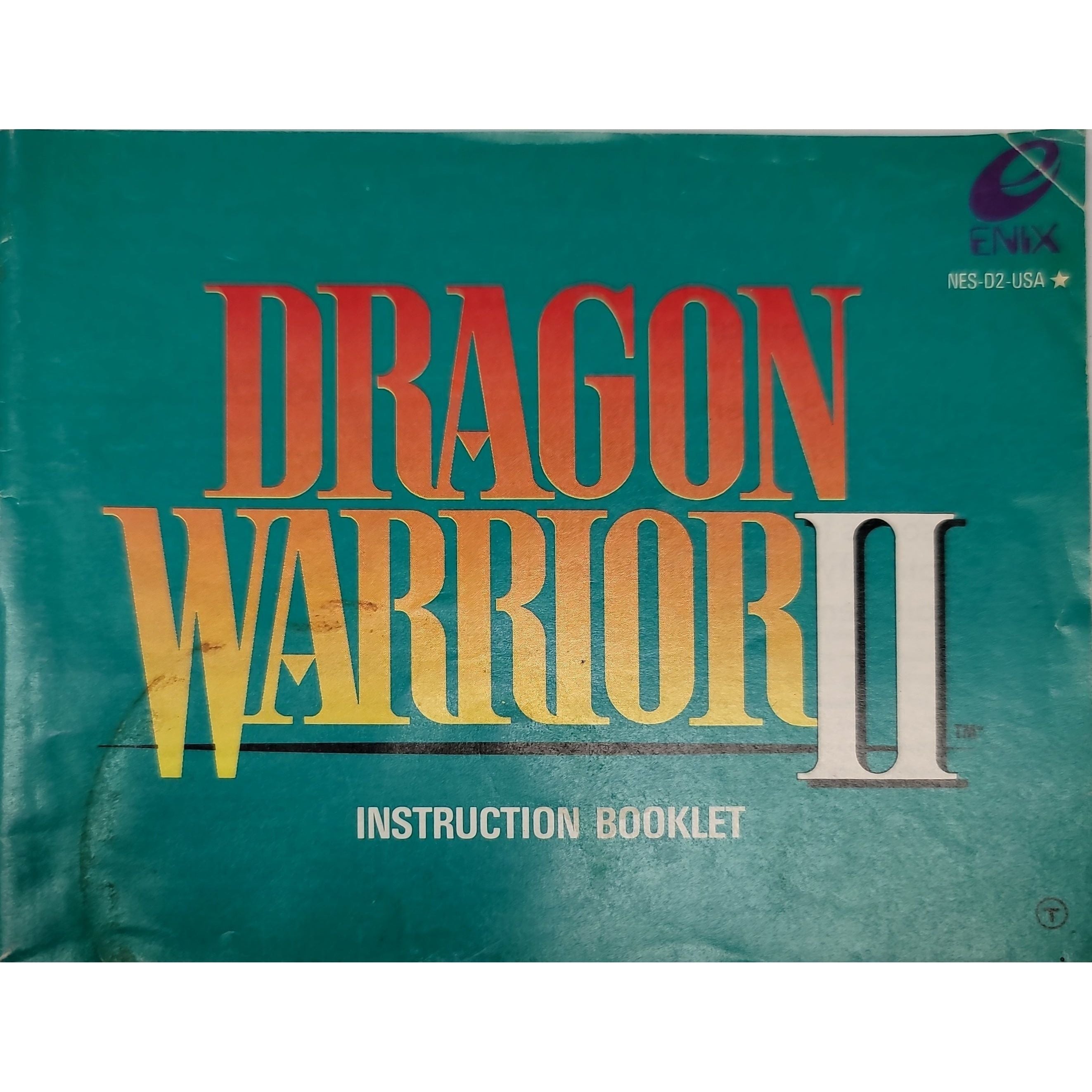 NES - Dragon Warrior II (Manuel)