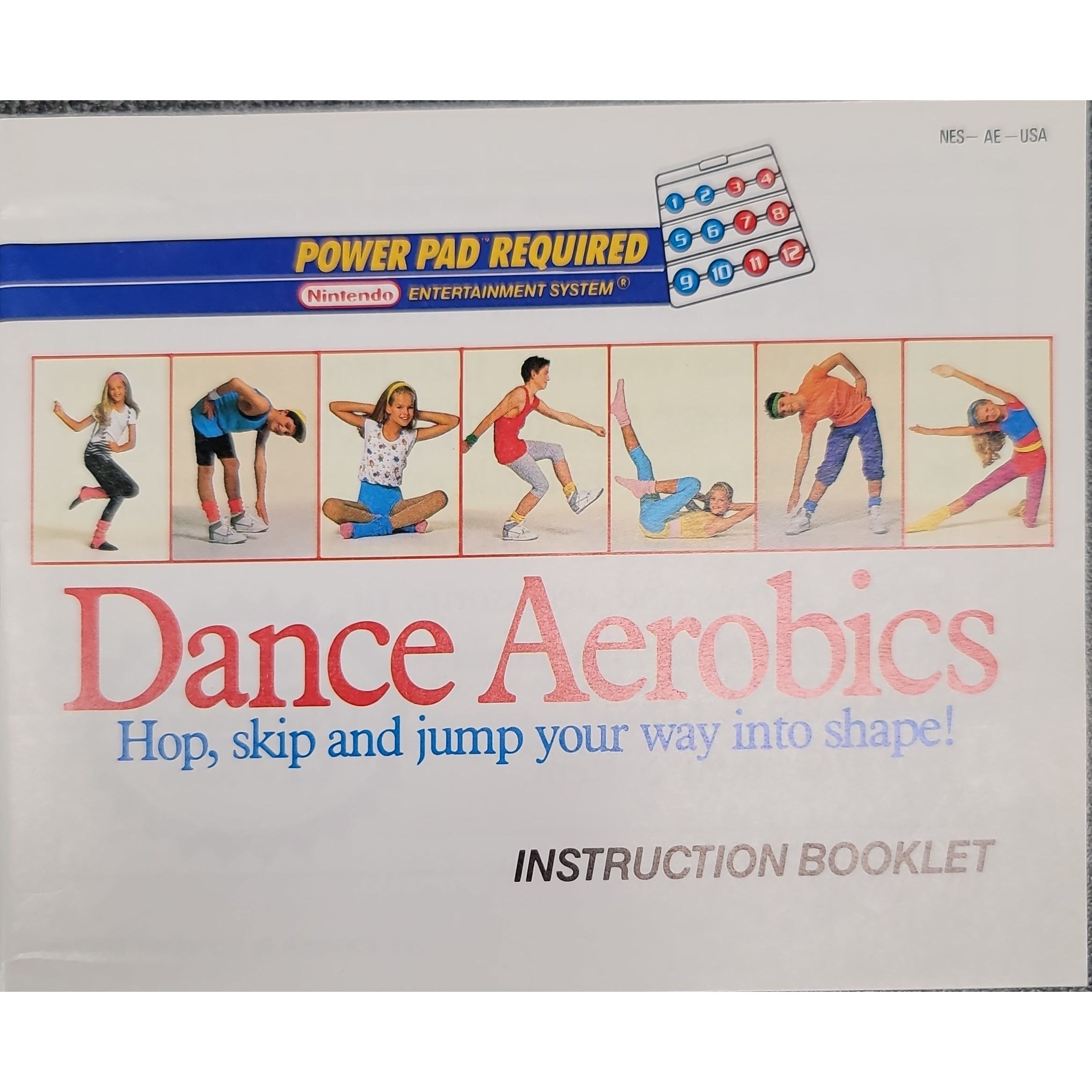 NES - Dance Aerobics (Manual)