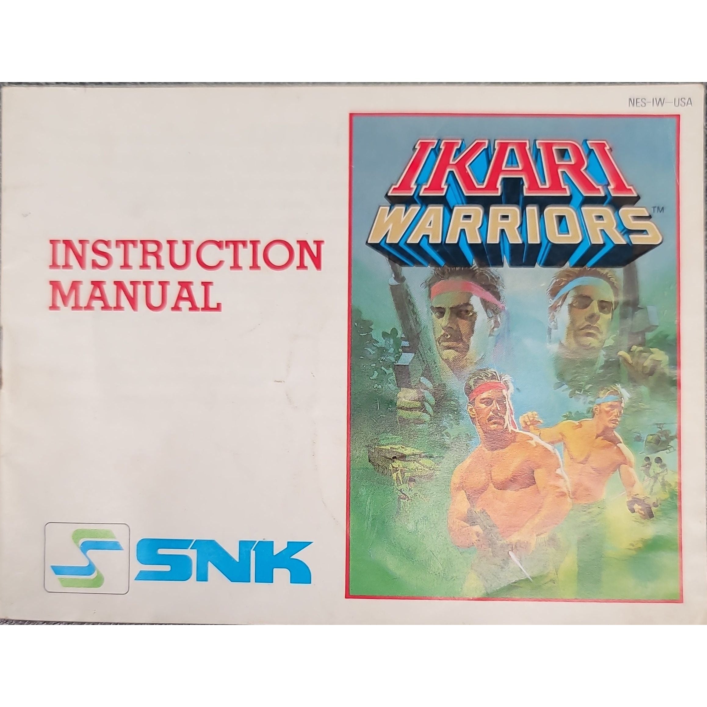 NES - Ikari Warriors (Manual)