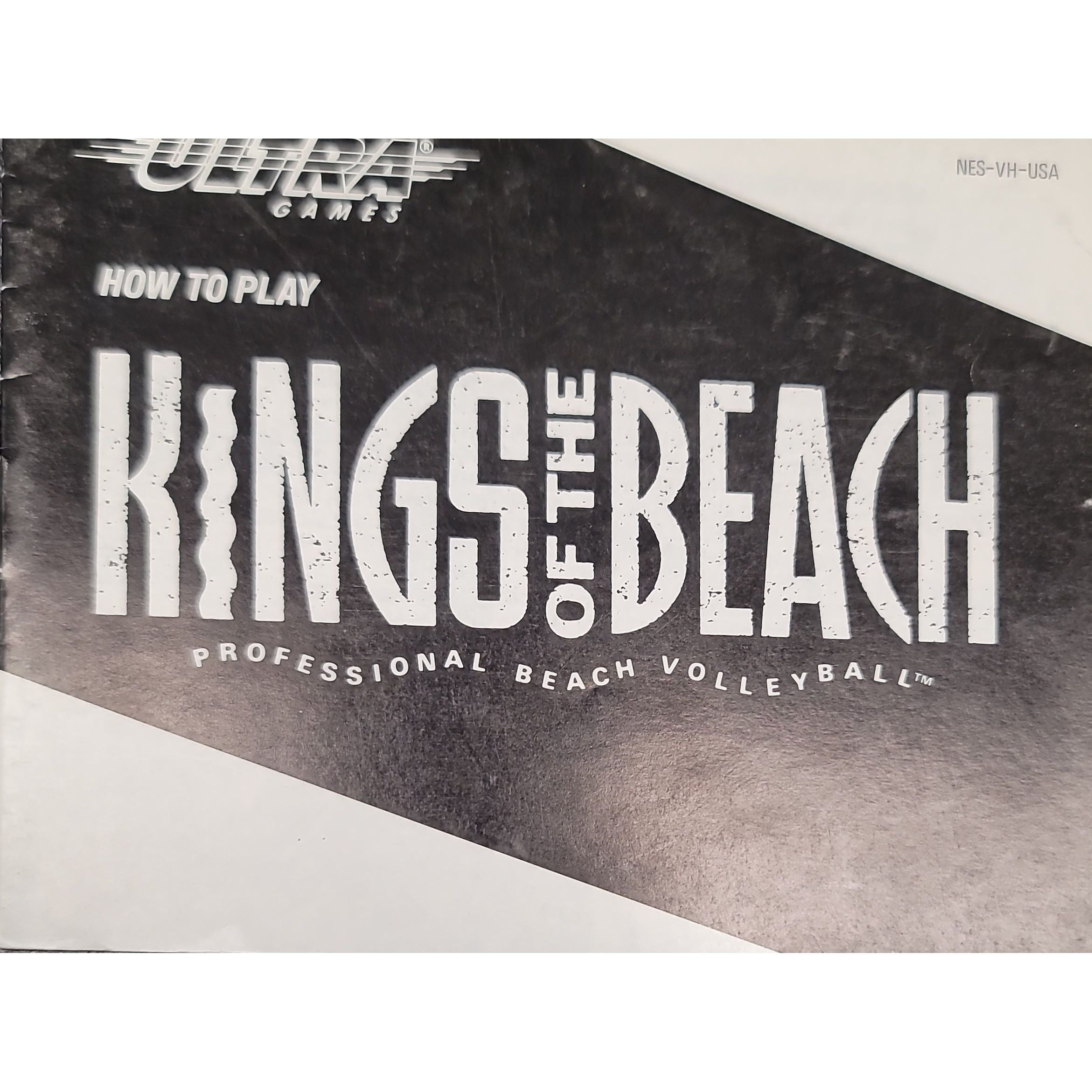 NES - Kings of the Beach (Manual)